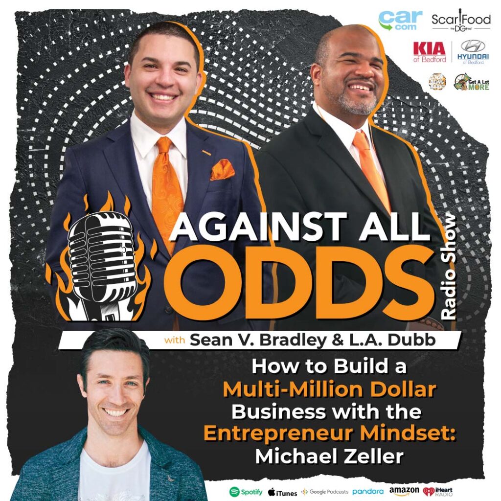 Entrepreneur Mindset: Build A Multi-Million Dollar Business. Michael Zeller & manifestation methods, laws of attraction, growth mindset, self-actualization. Mike Zeller